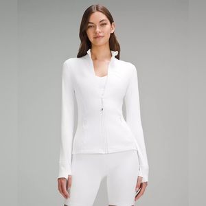 Lululemon Define Jacket Nulu in White NWT